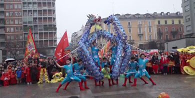 Capodanno cinese, i festeggiamenti in Italia e Spagna