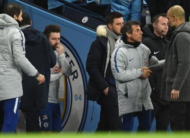 Manchester City-Chelsea 6-0. Sarri. “La stretta di Guardiola? Non l’ho visto”