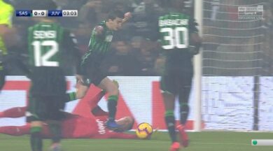 Sassuolo-Juventus, caos Var. Cesari “Era chiaramente rigore”