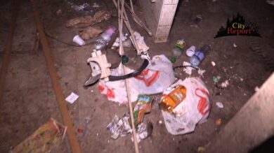 CasaPound organizza presidio contro degrado PalaSharp