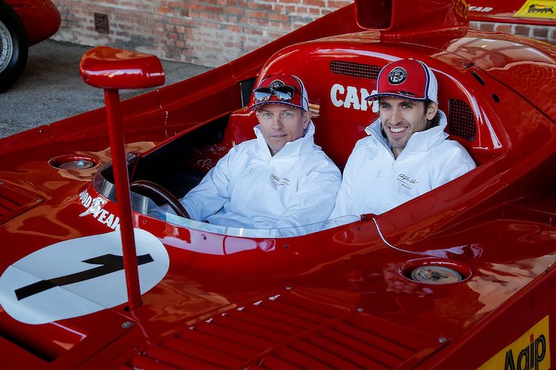 Räikkönen e  Giovinazzi a Balocco per una full immersion nel mondo Alfa Romeo