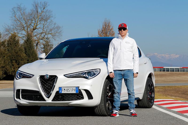 Räikkönen e  Giovinazzi a Balocco per una full immersion nel mondo Alfa Romeo