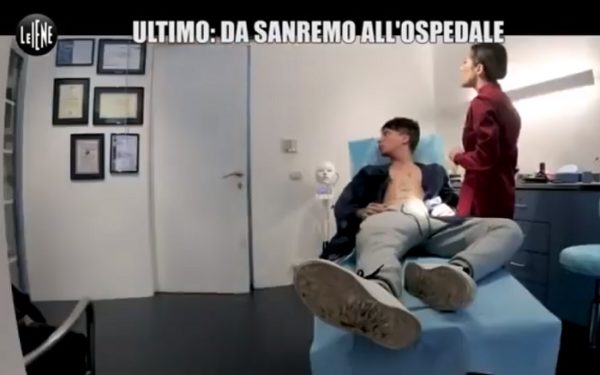 Ultimo, scherzo delle Iene lo porta in ospedale. La profezia su Sanremo 2019..