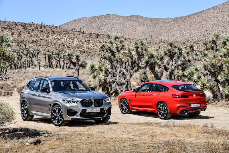 BMW X3 M e X4M Competition, 510 cavalli sotto il cofano
