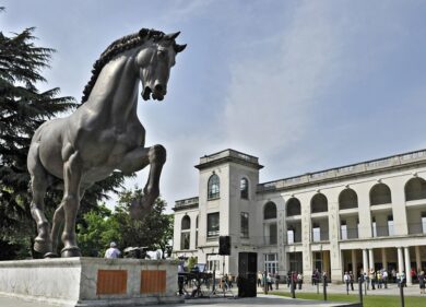 Design Week, l’arte internazionale omaggia il Cavallo di Leonardo