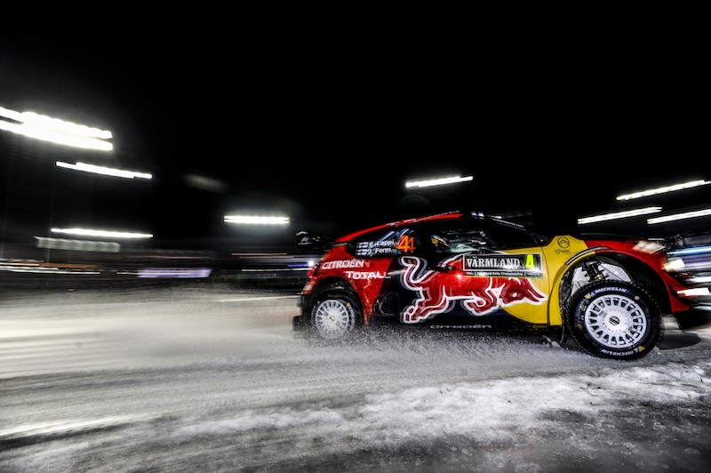 Rally Svezia, Il duo Citroen Ogier- Ingrassia gioca di tattica nella tappa 3