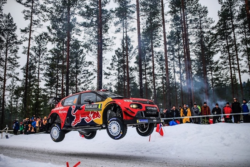 Rally Svezia, Il duo Citroen Ogier- Ingrassia gioca di tattica nella tappa 3