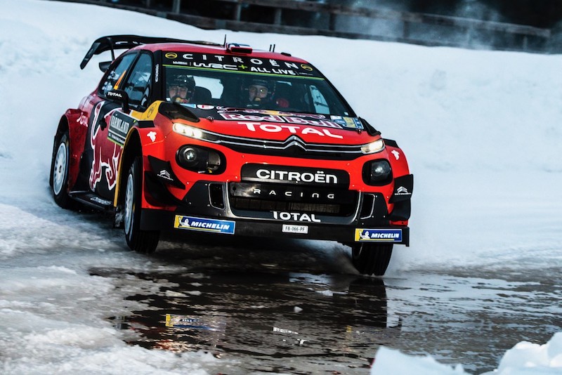 WRC, Rally di Svezia, Citroen Racing sale sul podio con Lappi WRC, Rally di Svezia, Citroen Racing sale sul podio con Lappi