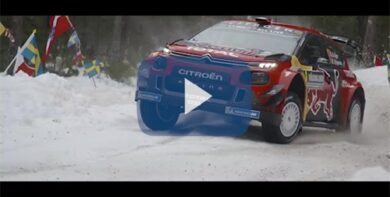 WRC, Rally di Svezia, Citroen  Racing sale sul podio con Lappi