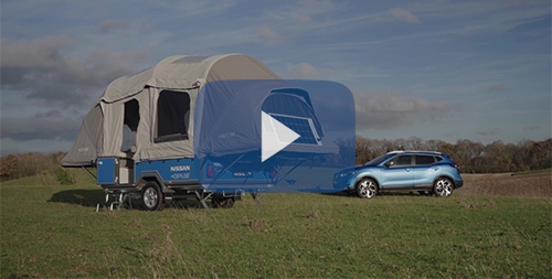 Nissan e OPUS svelano il concept camper con batterie riciclate Nissan e OPUS svelano il concept camper con batterie riciclate