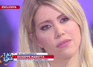 INTER-ICARDI: le lacrime di Wanda Nara a Tiki Taka. Le parole di Marotta. E Paratici…