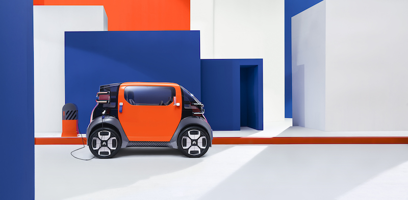 Ginevra 2019, Citroen presenta Ami One Concept 100% elettrico Ginevra 2019, Citroen presenta Ami One Concept 100% elettrico