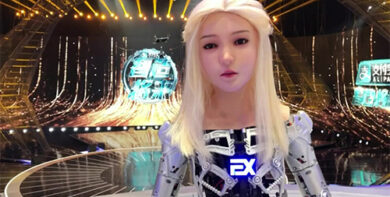 Cina, il robot che conduce il telegiornale