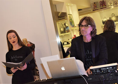 Anteprima Moda Donna Milano con le sciarpe De Wan