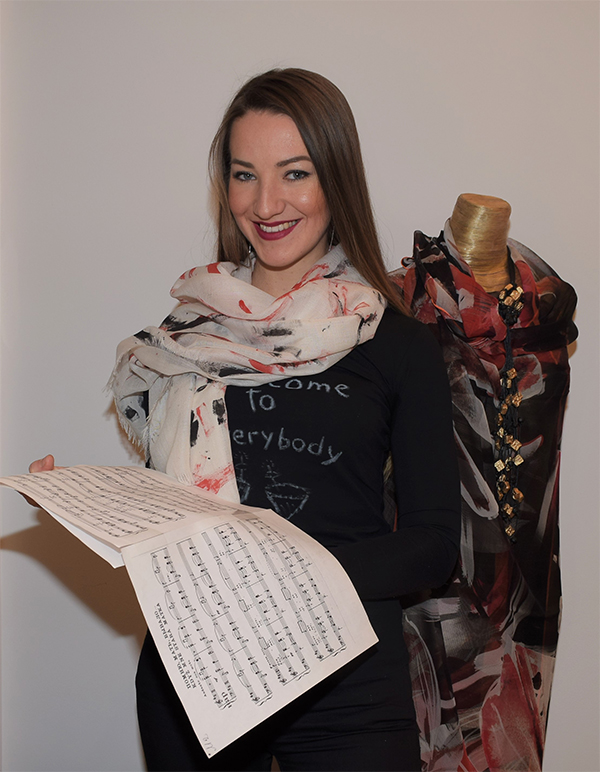 Anteprima Moda Donna Milano con le sciarpe De Wan