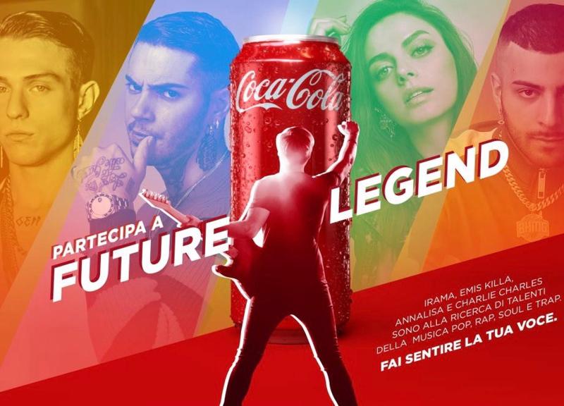 Coca-Cola lancia Future Legend, il primo talent in lattina