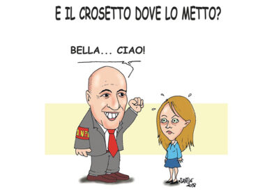Governo, Crosetto (Fdi) si candida a prendere il posto della Trenta