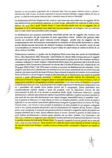 Genitori Renzi: rischio di reiterazione, prestanome, volantini. LE CARTE