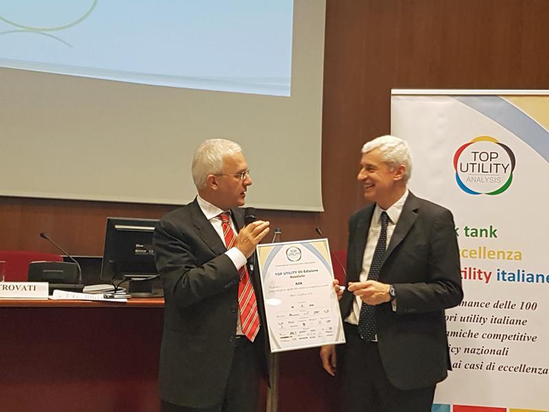 Galleria foto 'Top Utility 2019: A2a si aggiudica il premio più ambito' - foto 1