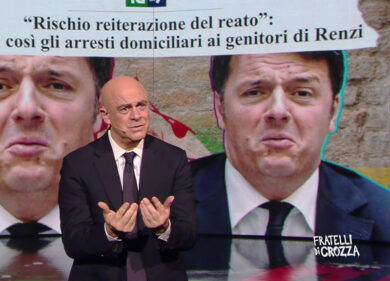 Fratelli di Crozza, “I genitori di Renzi accusati di reiterazione di reato?”