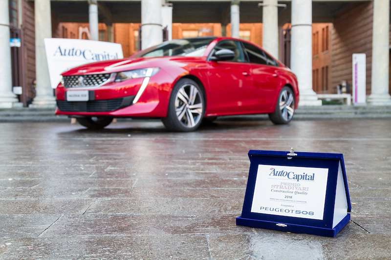 Nuova Peugeot 508 si aggiudica il premio Stradivari 2018