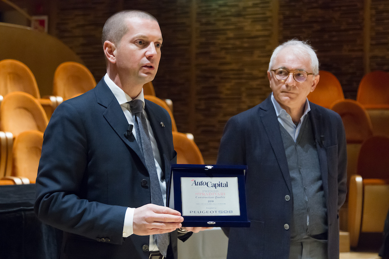 Nuova Peugeot 508 si aggiudica il premio Stradivari 2018