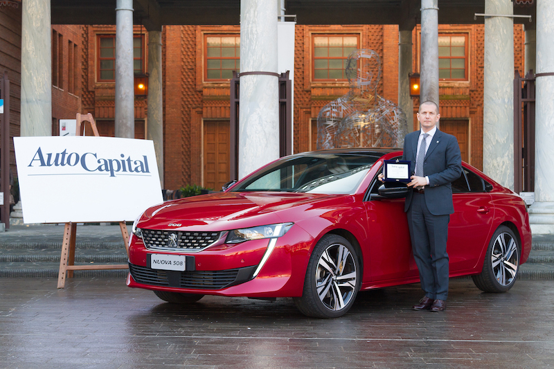 Nuova Peugeot 508 si aggiudica il premio Stradivari 2018
