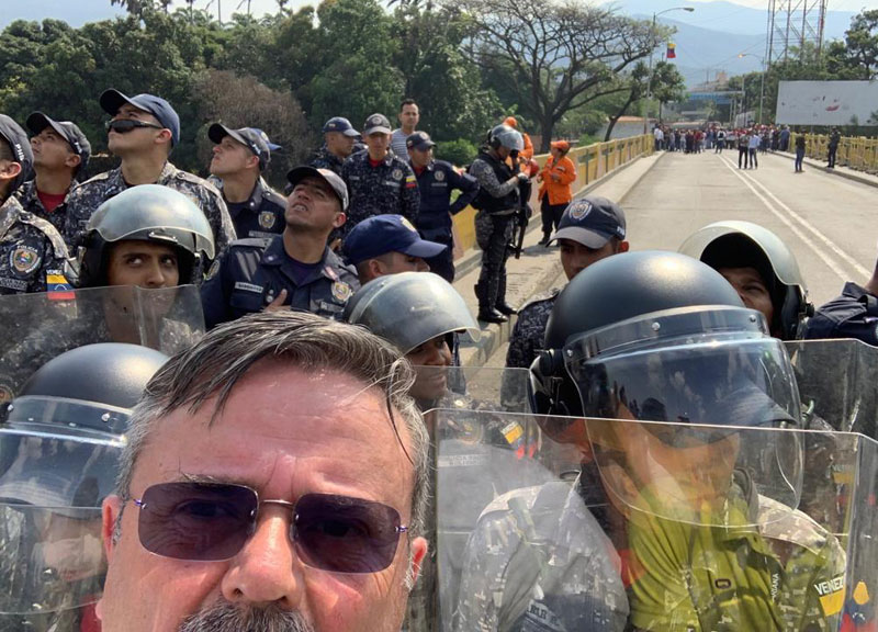 Paolo Capone, Segretario UGL, in Venezuela per consegnare beni di 1° necessità Paolo Capone, Segretario UGL, in Venezuela per consegnare beni di 1° necessità