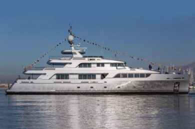 Pier Silvio Berlusconi, nuovo mega yacht da Codecasa: 43 metri e due motori