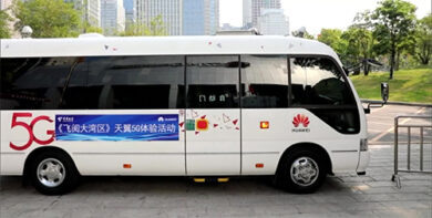 Cina, a Shenzhen il primo autobus connesso a 5G