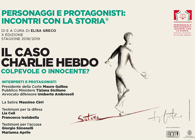 Processo alla Storia, Il caso Charlie Hebdo a Teatro Processo alla Storia, Il caso Charlie Hebdo a Teatro