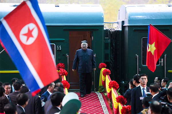 Coree: Kim Jong-un in Vietnam per incontro con Trump Coree: Kim Jong-un in Vietnam per incontro con Trump