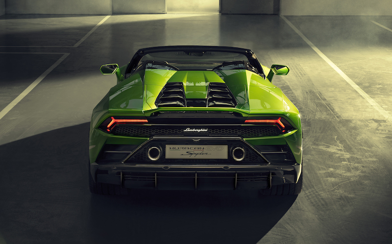 Ginevra 2019,  Lamborghini svela la Huracán EVO Spyder