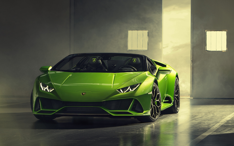 Ginevra 2019,  Lamborghini svela la Huracán EVO Spyder