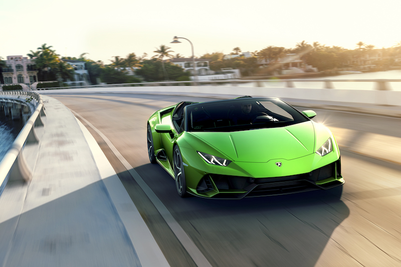 Ginevra 2019,  Lamborghini svela la Huracán EVO Spyder