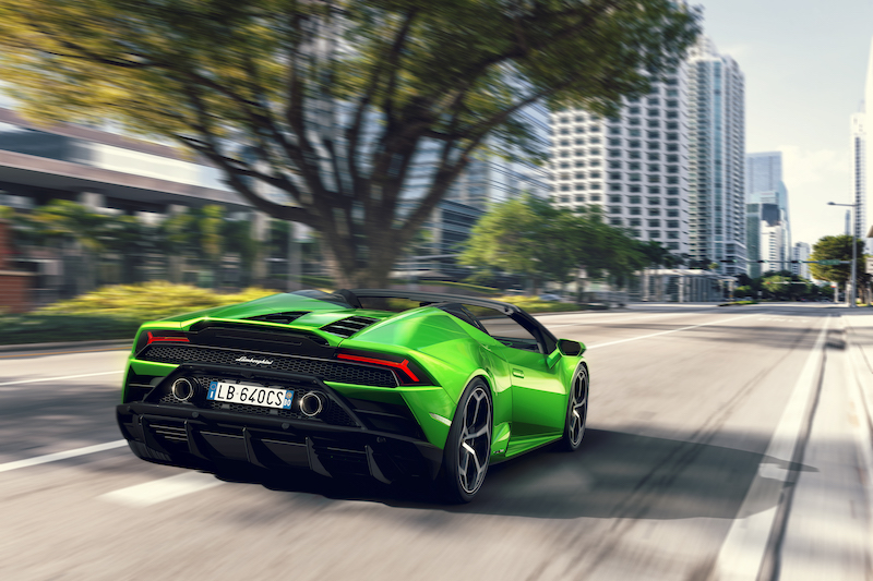 Ginevra 2019,  Lamborghini svela la Huracán EVO Spyder