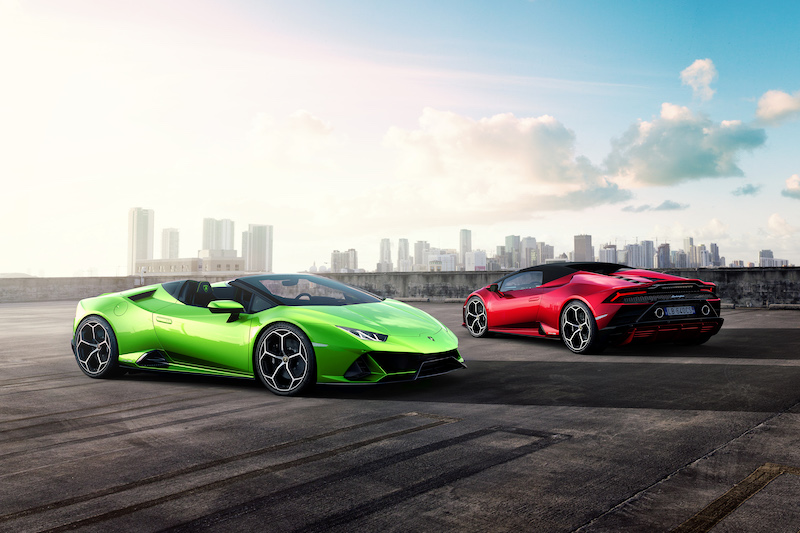 Ginevra 2019,  Lamborghini svela la Huracán EVO Spyder