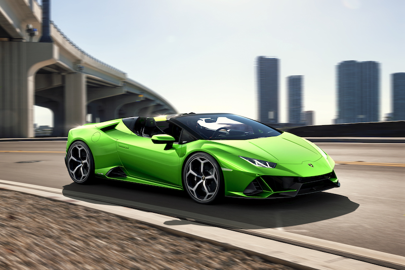 Ginevra 2019,  Lamborghini svela la Huracán EVO Spyder