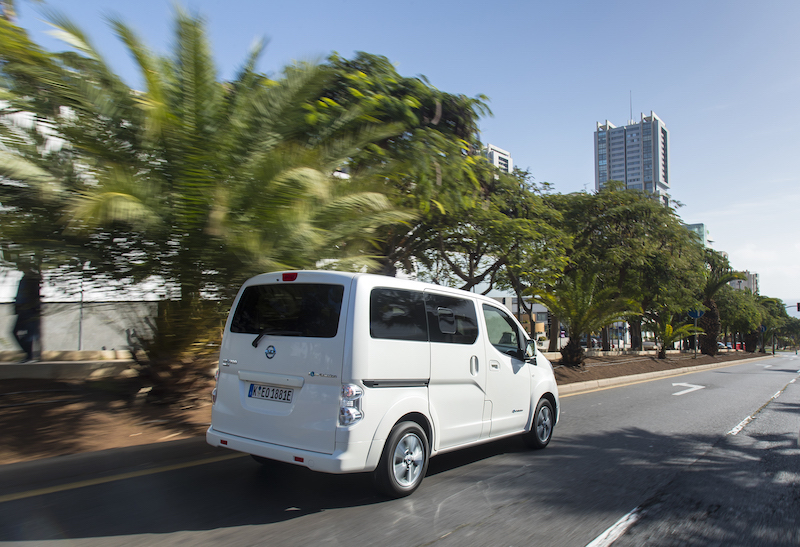 Nissan e-Van Sharing conquista  Firenze