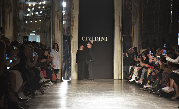 CIVIDINI per il 30° anniversario sfilata ispirata alla seducente personalità