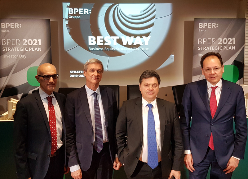 Galleria foto 'Piano industriale BPER al 2021: efficienza organizzativa e derisking al centro' - foto 1