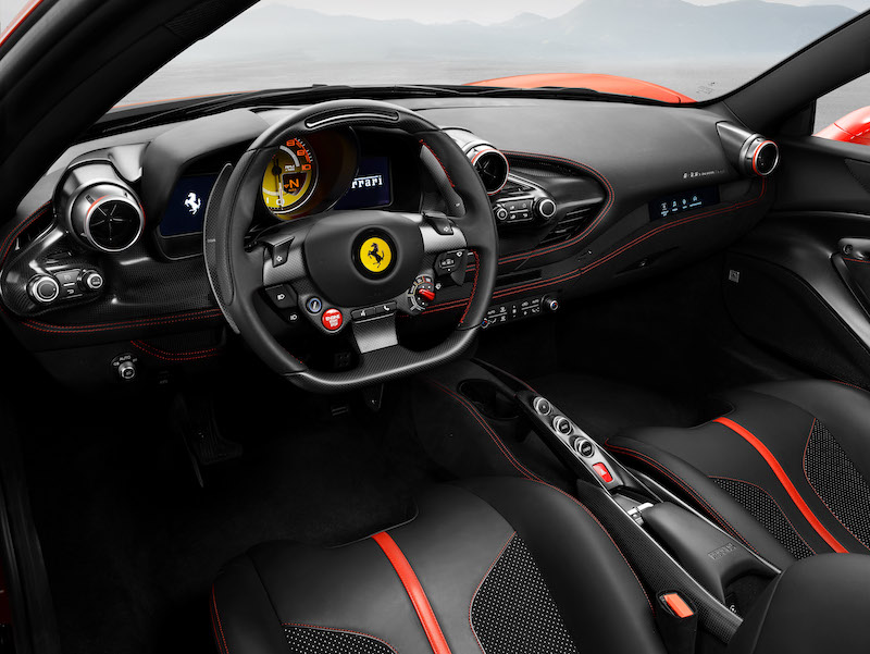 Ferrari F8 Tributo, 720 CV sotto i riflettori di Ginevra 2019 Ferrari F8 Tributo, 720 CV sotto i riflettori di Ginevra 2019