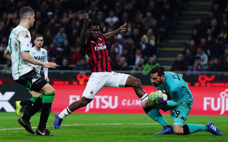 Milan-Sassuolo 1-0 sorpasso all’Inter. Gattuso: “Bene la fase difensiva, ma..”