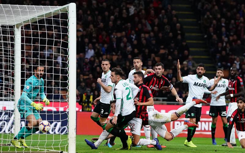 Milan-Sassuolo 1-0 sorpasso all’Inter. Gattuso: “Bene la fase difensiva, ma..”