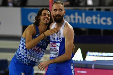 Atletica, Tamberi oro nell’alto agli Europei indoor: “Emozione dopo lacrime..”