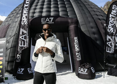 EA7 Emporio Armani Sportour a Courmayeur, chiusura con Paola Egonu