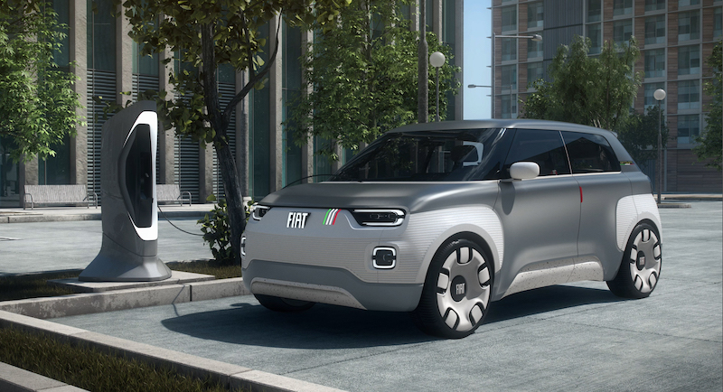 Fiat presenta a Ginevra la Concept Centoventi, la prima elettrica democratica