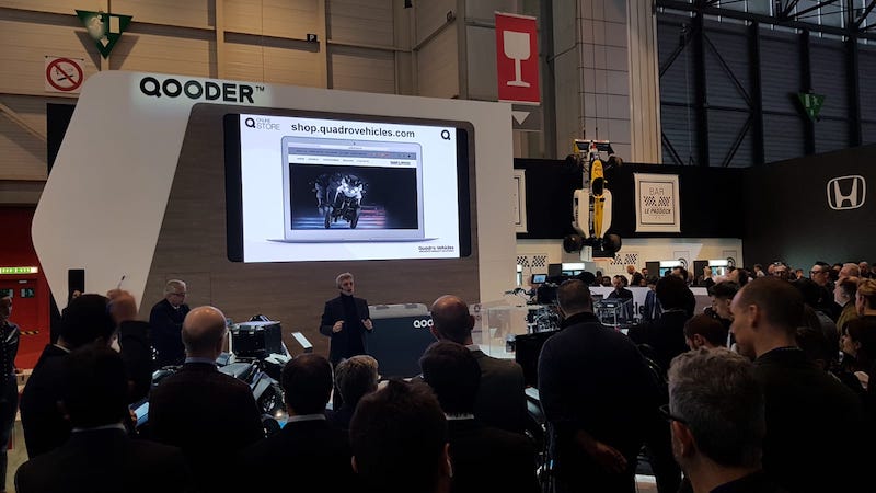 Quadro Vehicles sceglie Ginevra per il debutto di eQooder Quadro Vehicles sceglie Ginevra per il debutto di eQooder