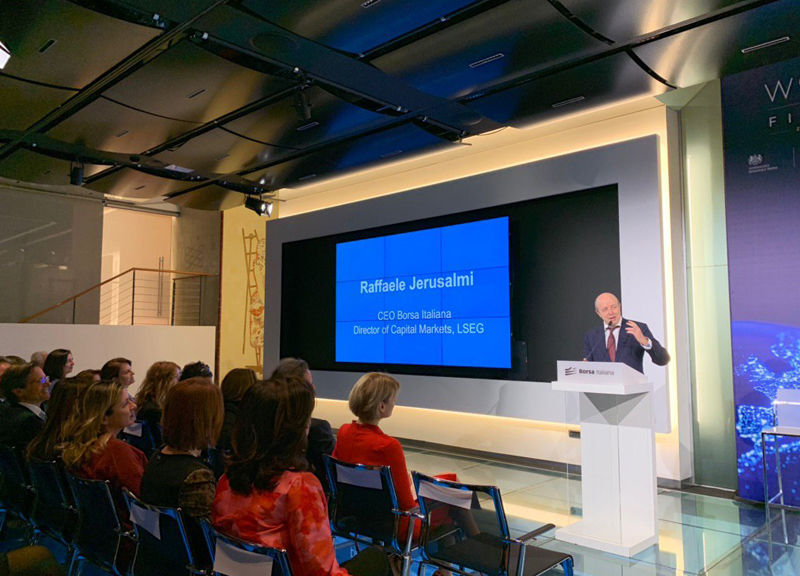 Borsa Italiana si tinge di rosa. Jerusalmi: ridurre il gender gap nell’impresa Borsa Italiana si tinge di rosa. Jerusalmi: ridurre il gender gap nell’impresa