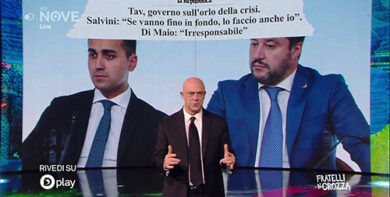 Fratelli di Crozza, monologo tra Conte Roger Moore e TAV urgente da 28 anni